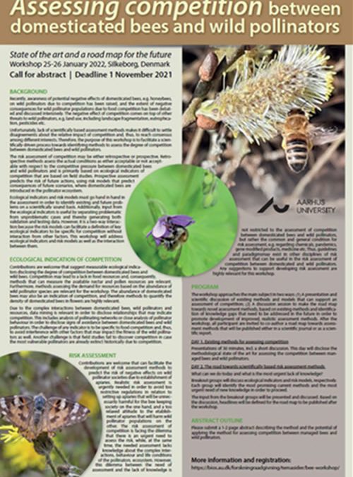 Workshop “Assessing competition between domesticated bees and wild pollinators”